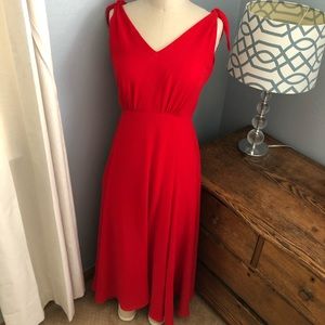 Betsey Johnson sleeveless v-neck dress
